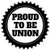 U.S. Custom Stickers Proud to Be Union Sticker  7inch