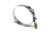HPS SLTC-475 Spring Loaded Stainless Steel T-Bolt Clamp SAE 124 for 4.5inch  ID Hose  Effective Size 4.75inch  - 5inch   Polish  1 Piece