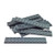 LEGO Parts and Pieces  Light Gray -Medium Stone Grey- 2x12 Plate x10
