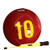 DRB Soccer Ball Fanatic 7  and  10 Includes Premium Pump - Size N 2 - Deflated Soccer Ball - Soccer with Pump - Machine Stitched Smooth PVC  Plus PU -Fanatic 10 Ball Includes Pump-