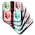 3D Rose Love Marilyn Monroe Soft Coasters, Multicolor