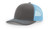 Richardson Charcoal   Colonial Blue 112 Mesh Back Trucker Cap Snapback Hat