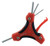 GreatNeck 17010 SAE T-Fold Hex Key Set  9-Piece