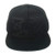 Top Level California Republic Bear High Definition Rubber Logo Flat Brim Snapback Hat Cap 060420B - Black Black