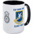 U.S. Air Force Security Forces Mug - 11oz RINGER Coffee Mug  Ceramic 11oz Coffee Cup