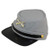100 Percent  Wool Men_s Civil War Replica Kepi Hat L XL Grey