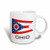 3dRose mug_107385_3 Ohio State Flag Magic Transforming Mug, 11-Ounce