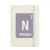 N Nitrogen Chemical Element Science Notebook Official Fabric Hard Cover Classic Journal Diary