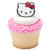 Hello Kitty Cat Cupcake Toppers Rings Party Favors Package of 24 from Blue Fox Baking