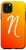 iPhone 11 Pro Orange Sunset Initial N Phone Case Yellow Sunrise Letter N Case
