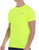Men_s Dry Fit Moisture Wicking Athletic T-Shirt Short Sleeve Workout Running Shirts for Men -Yellow XL-