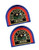Alien Movie U.S.C.S.S. Nostromo Crew Shoulder Patch Bundle 2pc Iron on