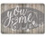 Metal Sign - You Me  and  The Dogs - Durable Metal Sign - 8inch  x 12inch  Use Indoor Outdoor - Makes a Great Housewarming and Wedding Gift to Dog Lover Couples Under 20