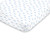 NoJo Super Soft Watercolor Narwhal Fitted Mini Crib Sheet  Blue White