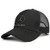 coolgood All Cotton Black Golf Caps Snapback Casual Mesh Hat