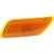 Side Marker Light Lamp Amber Lens w Bulb-s- Front Left Side compatible with Ford Ford Focus