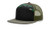 RICHARDSON Mens Seven-Panel Trucker Cap -168- -Black Camo -One Size