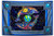 Dolphin Celestial Tapestry Wall Hanging by Dan Morris  FREE Dan Morris Sticker Included
