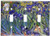 Art Plates - Van Gogh  Irises Switch Plate - Triple Toggle