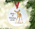 Baby_s First Christmas 2020 Ornament - Fawn and Snowflakes