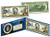 FRANKLIN D ROOSEVELT 32nd U.S. President Colorized 2 Bill Legal Tender FDR