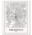 Indianapolis Map City Maps Map Print City Map Poster Indiana Map Poster City Maps Map Print Map Art Print Black and White Map Wall Art Map Art Modern City Art Scandinavian Poster 8x10