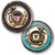 U.S. Coast Guard Core Values Challenge Coin
