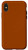 iPhone X XS Burnt Orange Solid Color Tone Plain Shade Hue Background Case