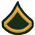 Patch - U.S. Army E3 PFC -Pair-