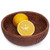 Small Wicker Bread Baskets For Fruit Vegetable Bowl Food Storage Organizing Kitchen Counter Desk Countertop Natural Rattan Round Basket Serving Bowls Chips -S  7.8inch   Honey Black-