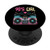 90_s Girl Style Retro Vintage Outfits Clothes Old Radio PopSockets Grip and Stand for Phones and Tablets