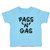 Cute Rascals Toddler T-Shirt Pass _N_ Gas Cotton Boy  and  Girl Clothes Funny Graphic Tee Aqua Blue Design Only 4T