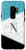 Galaxy S9 Plus Floral Color Block Initial Letter N Monogram Teal Black Case