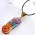 Orgone Chakra Healing Pendant Necklace  7 Chakra Stones Necklace for EMF Protection and Spiritual Healing
