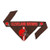 Littlearth NFL Cleveland Browns Pet Bandanna  XS  Team Color -320601-BRWN-XS-