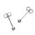 Tiny 3mm Sterling Silver Ball Stud Earrings