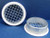 3inch  Round Open Screen Vent w 1 4inch  mesh - White - Package of 4