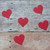 Heart Confetti  Valentines Decorations  Valentines Day Supplies  Heart Decorations  Table Scatter Heart Cut Out