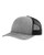 Richardson 112 Trucker Snapback Cap  Heather Grey Black