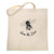 Save the Bees Retro Natural 15x15 inches Large Canvas Tote Bag Women