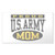CafePress Proud U.S. Army Mom Rectangle Bumper Sticker Car Decal