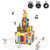 Rolife Hand Crank Music Box Machinarium-DIY Wood Craft Kit-3d Wooden Puzzle-Creative Gift for Boys and Girls When Christmas/Birthday/Valentine'S Day (Castle In The Sky)