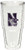 Tervis Northwestern University Emblem Individually Boxed Tumbler, 24 oz, Clear