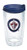 Tervis 1064960 NHL Winnipeg Jets Primary Logo Tumbler with Emblem and Navy Lid 16oz, Clear