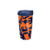 Tervis 1085163 NFL Chicago Bears Colossal Tumbler with Wrap and Orange Lid 16oz, Clear