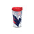 Tervis 1105320 NHL Washington Capitals Colossal Tumbler with Wrap and Red Lid 16oz, Clear