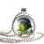 The Grinch 1 Inch Silver Plated Pendant Necklace or Keychain