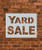 Yard S A L E Sign Stencil Template - Reusable Stencil - INNOVO Stencils