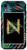 iPhone XR Initial N Phone Case Capital Letter N Monogram Tropical Case