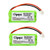 2 Pack Replacement Battery for AT and T CL83201 Cordless Phone -800mAh  2.4V  NI-MH-